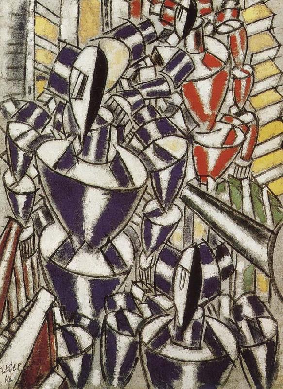 Fernard Leger Involute abstract